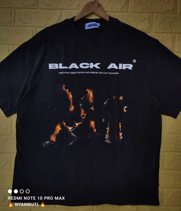 Black Graphical T-Shirt