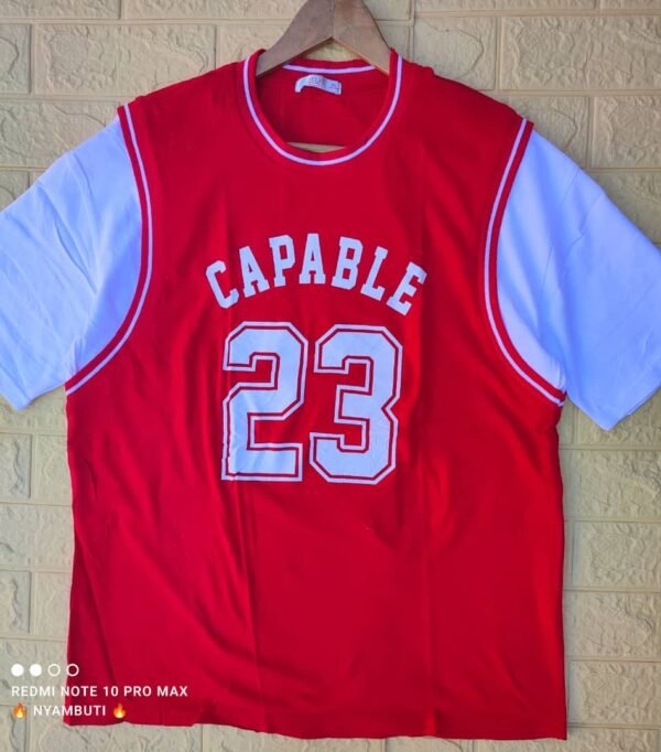 basketball jersey-style T-shirt