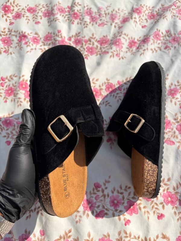 Black clogs